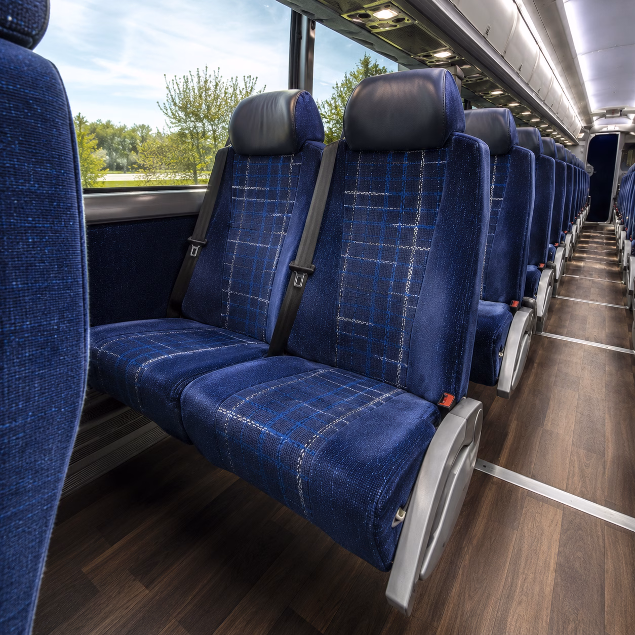 logan airport charter bus rentals from waltham massachusetts