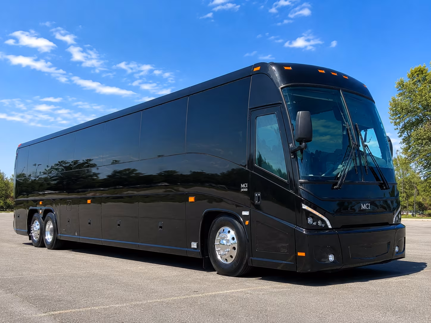 matching your wedding colors white black and silver buses available through the network