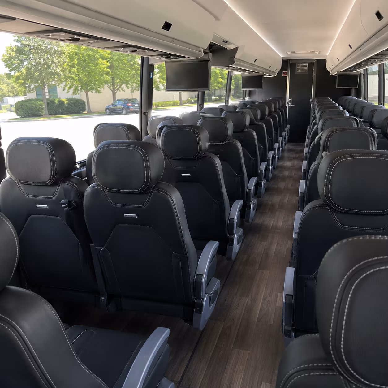 waltham airport transportation onboard seating