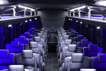 Waltham Charter Bus Interior